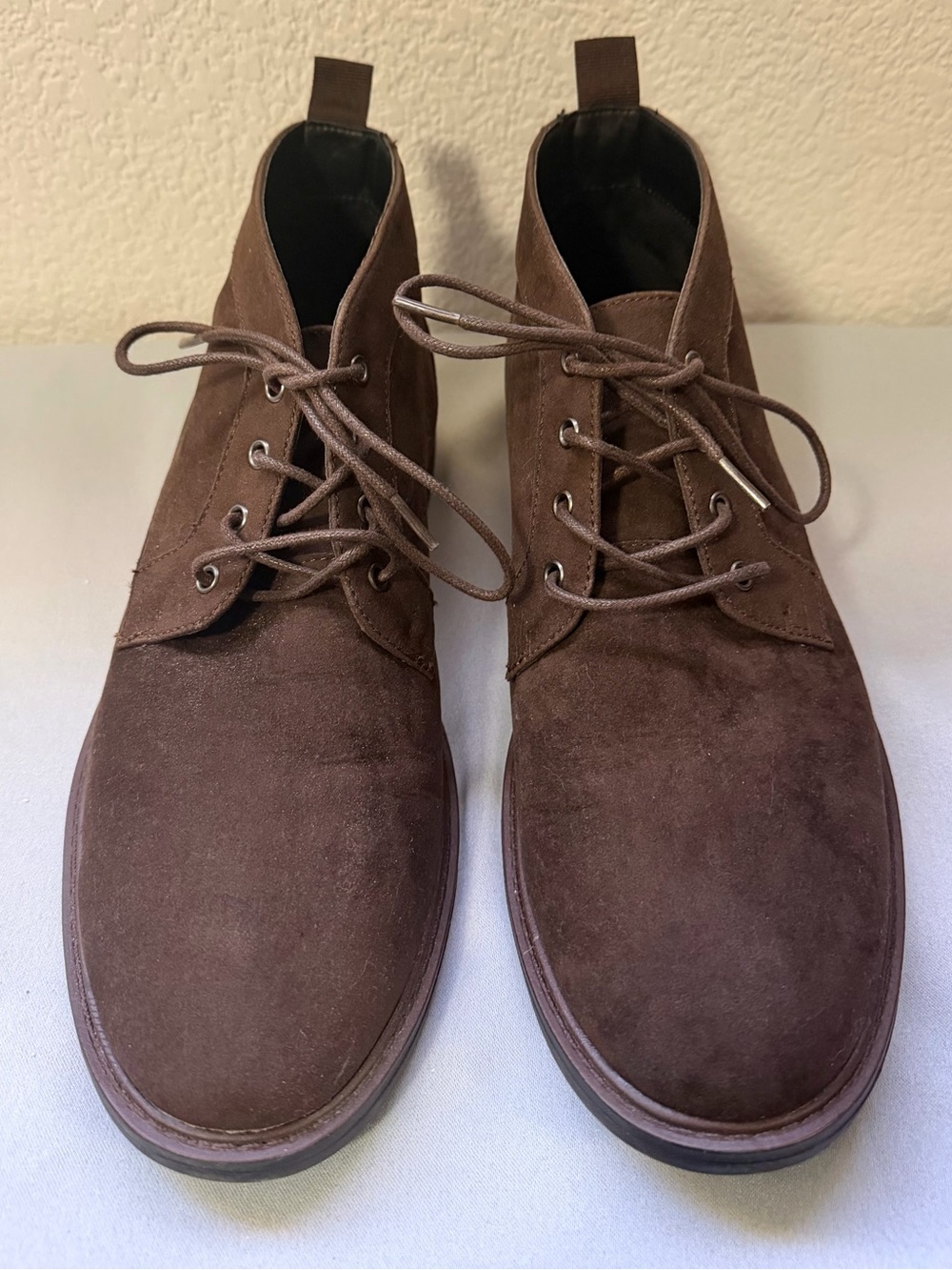 Alfani Brown Suede Chukka Boots